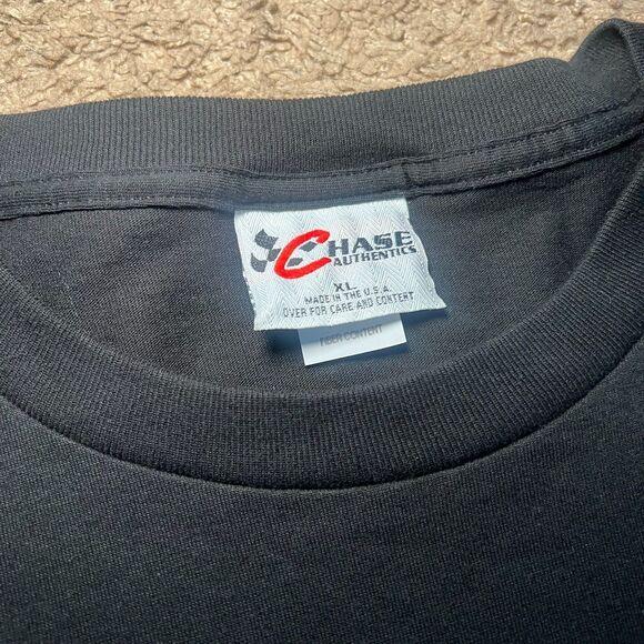 Chase Authentics NASCAR Dale Earnhardt T-Shirt Rare Print Embroidered Size XL - Picture 3 of 5